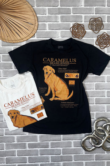 T-Shirt Feminina Estampa Caramelus