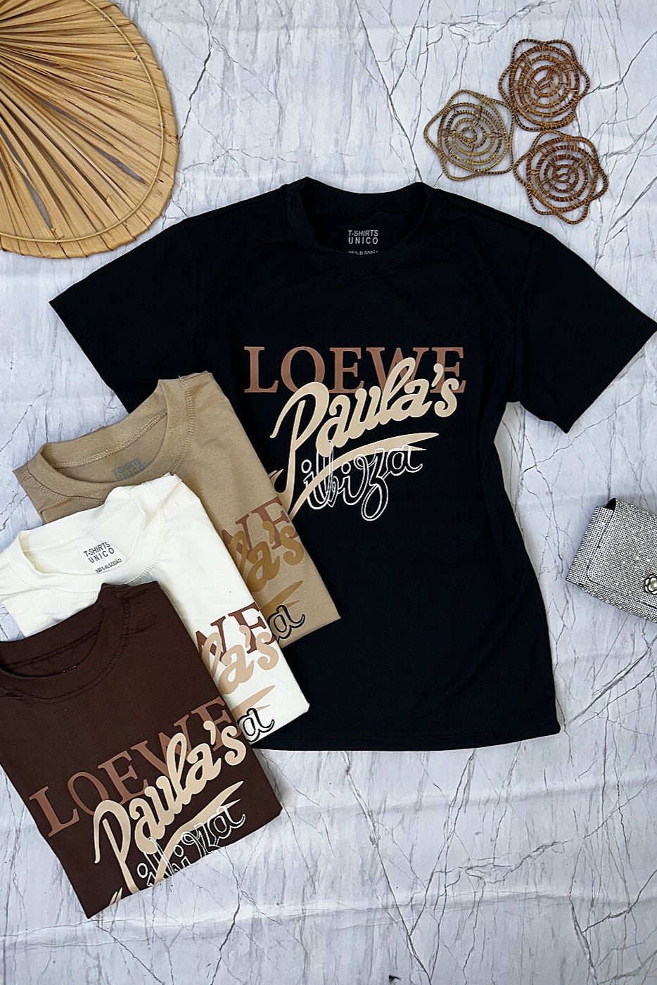 T-Shirt Feminina Estampa Paulas