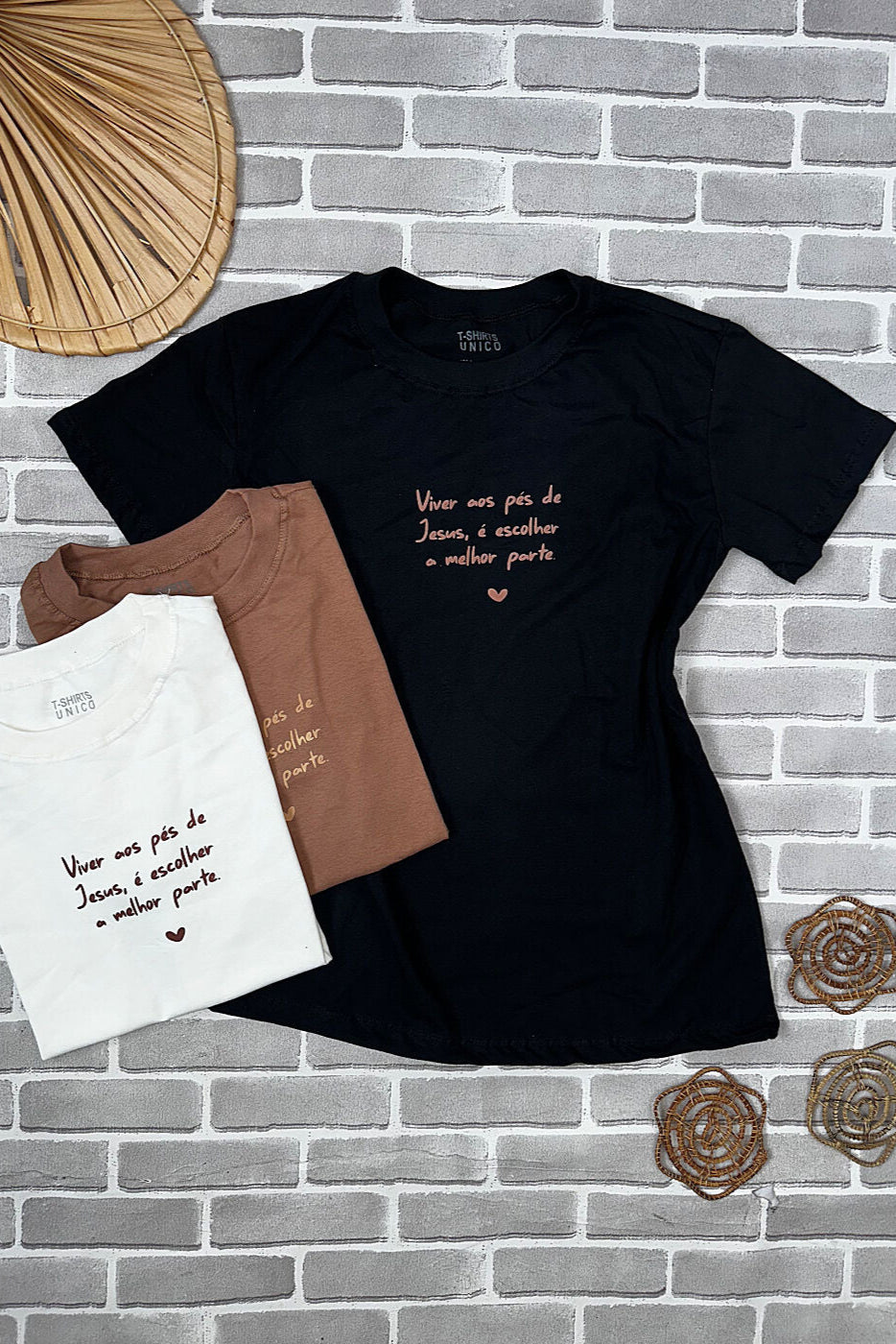 T-Shirt Feminina Estampa Melhor Parte